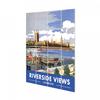 Railway Museum Riverside Views London Small Wood Print