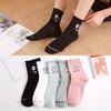 5 Pairs Women's Cartoon Emoji Ankle Socks Short Socks Casual Socks, Fun Wink Smile Surprise Face 5 Colors, Daily Wear