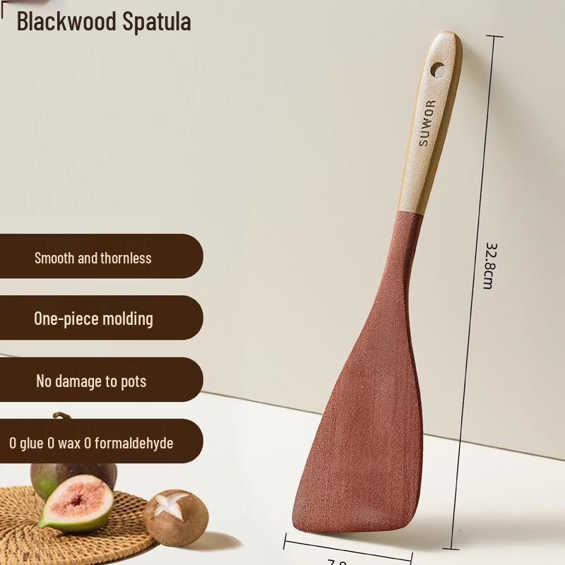 Ebony Wood Cooking Utensil