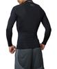 UNDER ARMOUR UA HG ARMOUR MOCK LS 001 Japan LG to Japanese size Men's (equivalent L)
