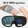 3DSleep Mask EyePatches Blindfold Nose No Light Soft Slaapmasker For Travel Rest Eyeshade Breathable Antifaz Para Dormir Earplug