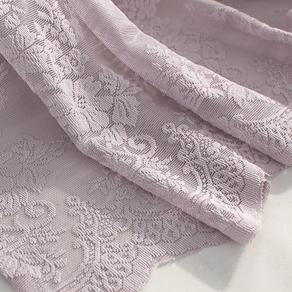 Tier And Valance Curtain 3 Pieces Embroidered Kitchen Curtains