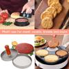Burger Patty Paper Rounds for 4/4.5 Inch Burger Press, 200pcs 4.5inch Baking Parchment Rounds/Hamburger Patty Paper Sheet for Separating Burger