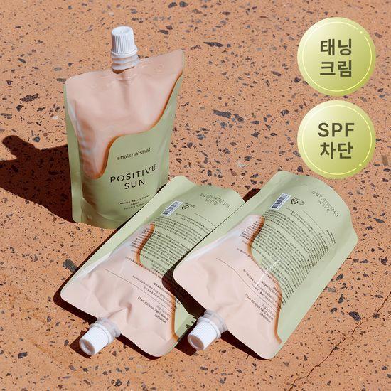 shaishaishai Positive Sun Tanning Watery Cream 110ml SPF22