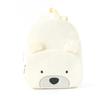 New Corduroy Polyester Bear Shoulders Bag Beige Black Large Capacity Versatile Backpack Washable School Bag Men Women