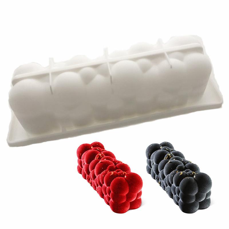

Cloud Silicone Mould 3D Art Cake Mold Desserts Bubble Spiral Baking Chocolate Mousse DIY Tools Pastry Home Paryt Homemade