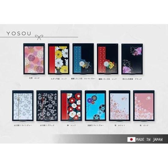 Wagara MirrorJapanese Modern DesignCompact MirrorCamelliaRed