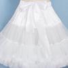 A-line Petticoat Crinoline Slips Wedding Accessories Short Fluffy Tutu Skirt 50s Vintage Puffy Underskirt 15.8in