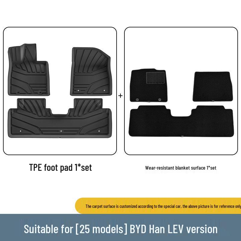 TPE Floor Mats & Trunk Liner for BYD Han L EV (25 Models)