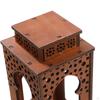 Stearinlys Lanterne Midtpunktholdere Vintage trebord for