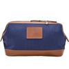 RAF Canvas & Faux Leather Washbag - Vulcan