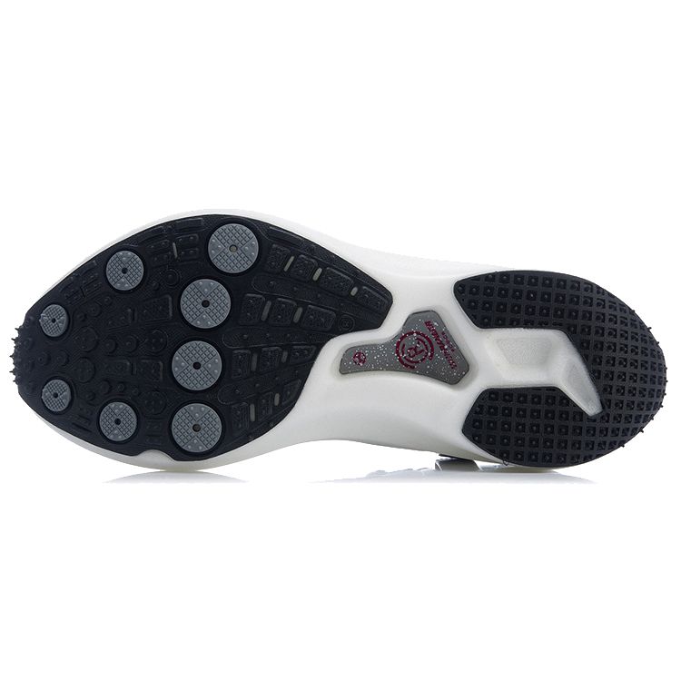 Li Ning Youxia Essential Durable Non-Slip Lightweight Low-Top Running Shoes Unisex sneaker Black Gray ARHR041-3