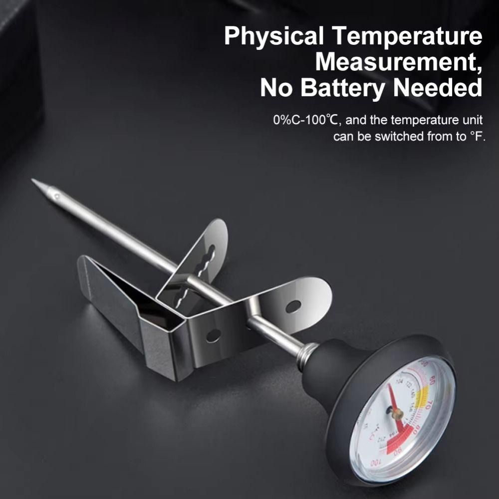 Accurate and Fast Coffee Temperature Meter Clip-on Hand Brewed Temperature Monitor  Kitchen