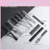 Highend Hair Styling Comb Pack With Durable Plastic Construction For Barbers And Stylists