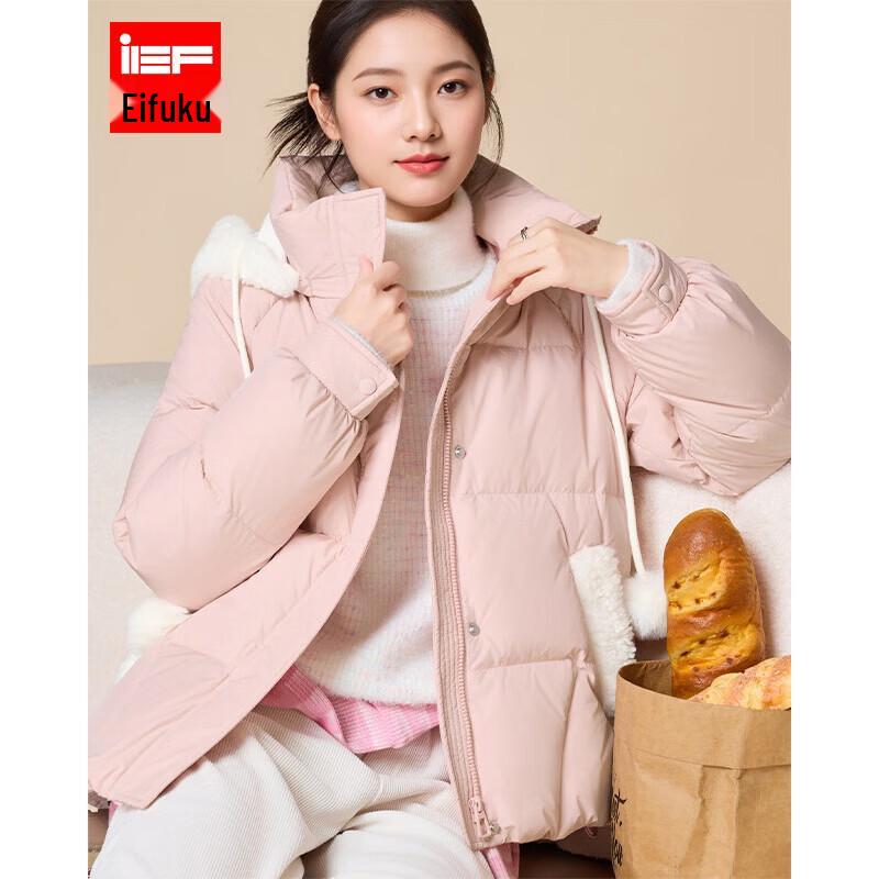 IEF Women s Sweet Korean Style Warm Down Jacket One Size