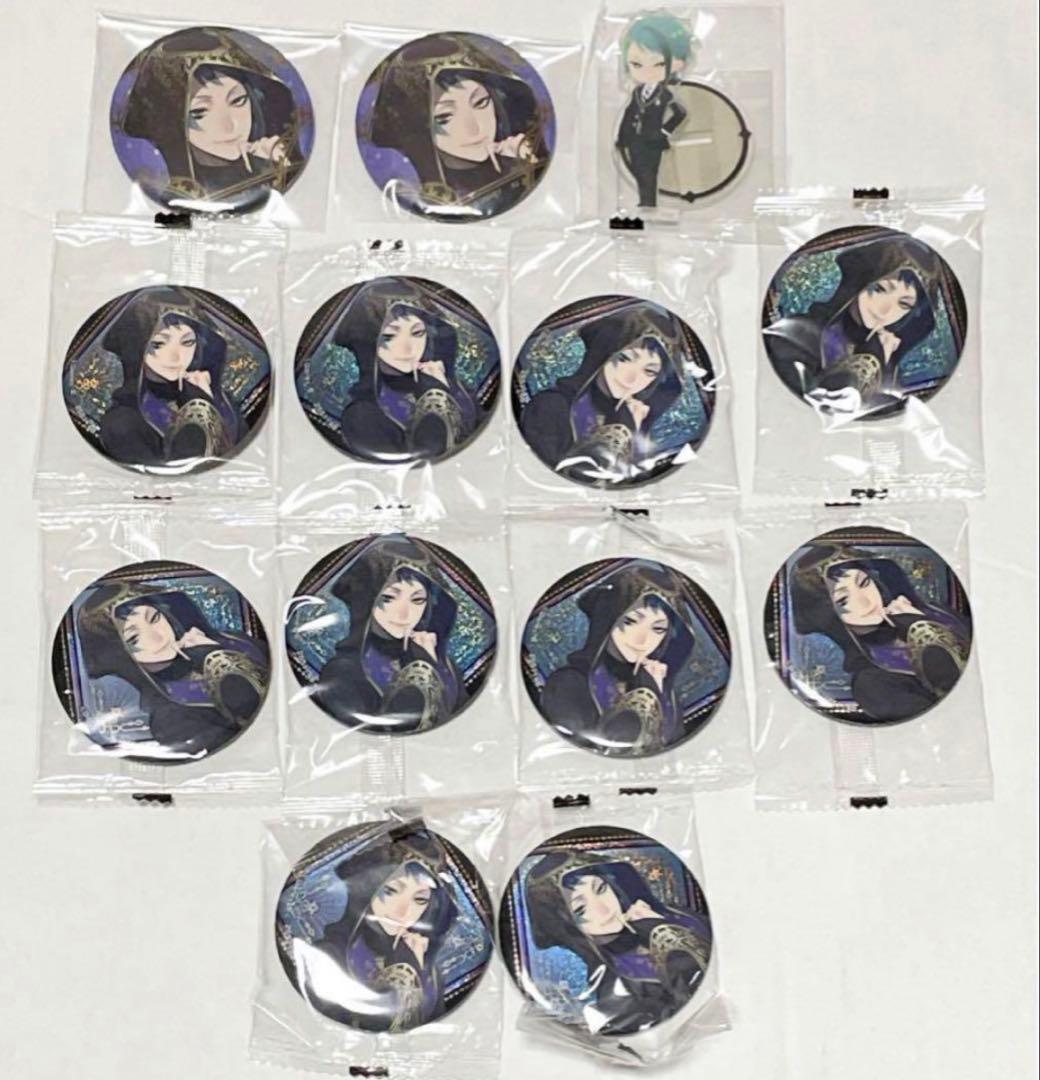 

Twisted Wonderland trading can badge capsule acrylic stand dormitory uniform ceremonial Floyd.