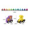 Wooden Number Digital Magnetic Train Toys Colorful Building Blocks Educational Hand-Eye Coordination Magnetic Digital Train