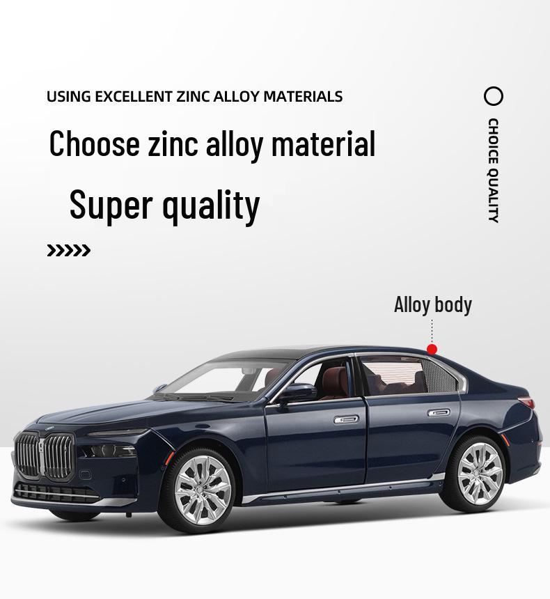 Caipo I7 G70 Exquisite Edition Alloy Sedan Model with Sound & Light - Children's Toy Car