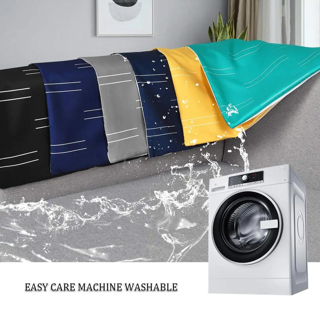 Grey White Geometric Short Plush Pillowcase Sofa Cushion Cover Home Decoration Can Be For You 40X40 45X45 50X50