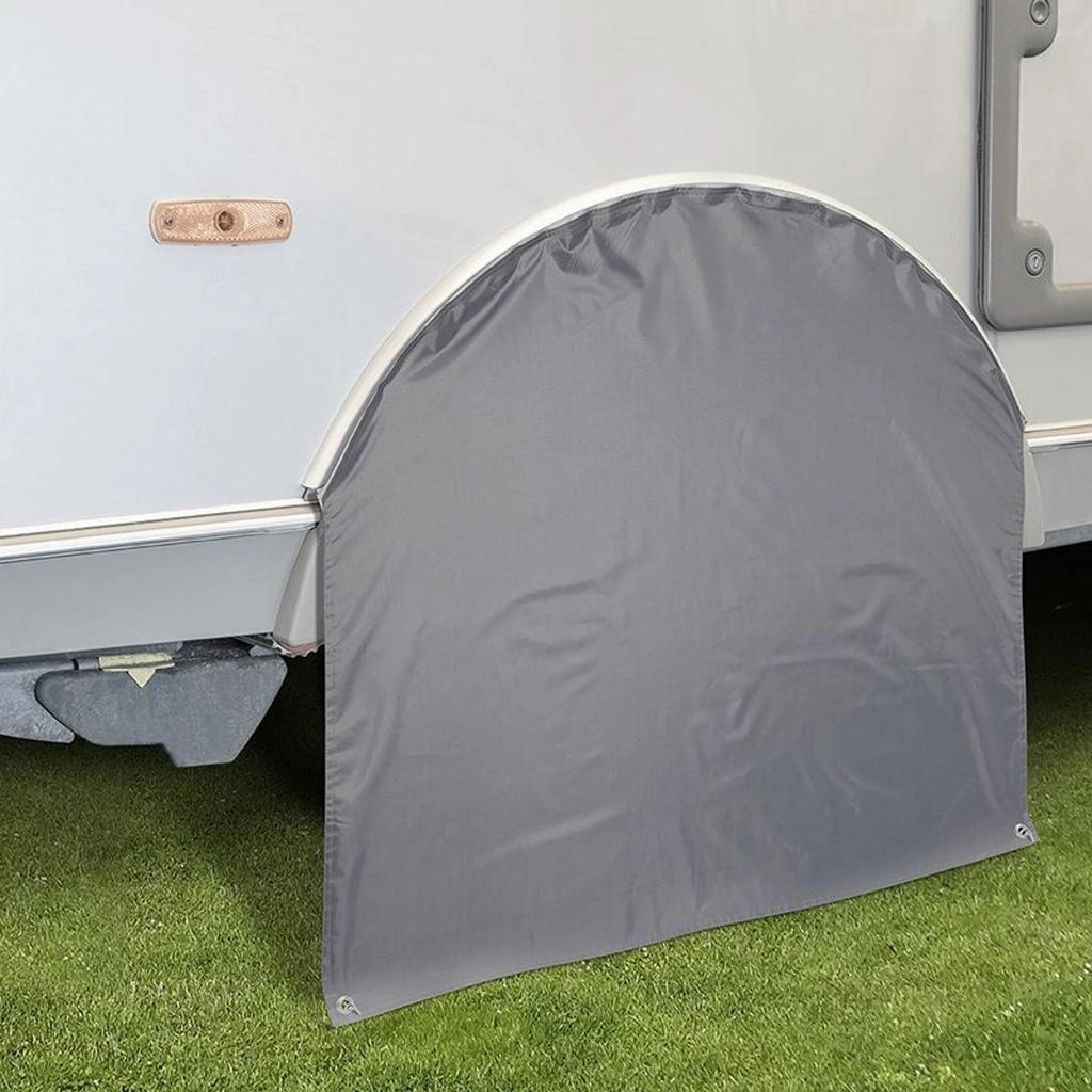 Wheel Cover Tire Cover With Keder Piping For Caravan Motorhome Camping Camper AccessoriesGood product