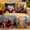 Cushion Cover Linen SkinFriendly Soft Decorative Case For Sofa Home Decor Hot Anime RRecord Of Ragnarok Pillow Cover