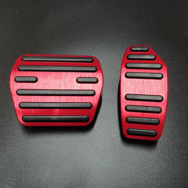 For Nissan Note E13 Aura E-power  Aluminum Alloy Brake Pedal Accelerator Cover  Anti Non-slip Mat Auto Styling Accessories