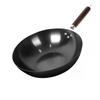 High Quality Saucepan Iron Wok Traditional Handmade Iron Wok Non-stick Pan Non-coating Induction and Gas Cooker Cookware