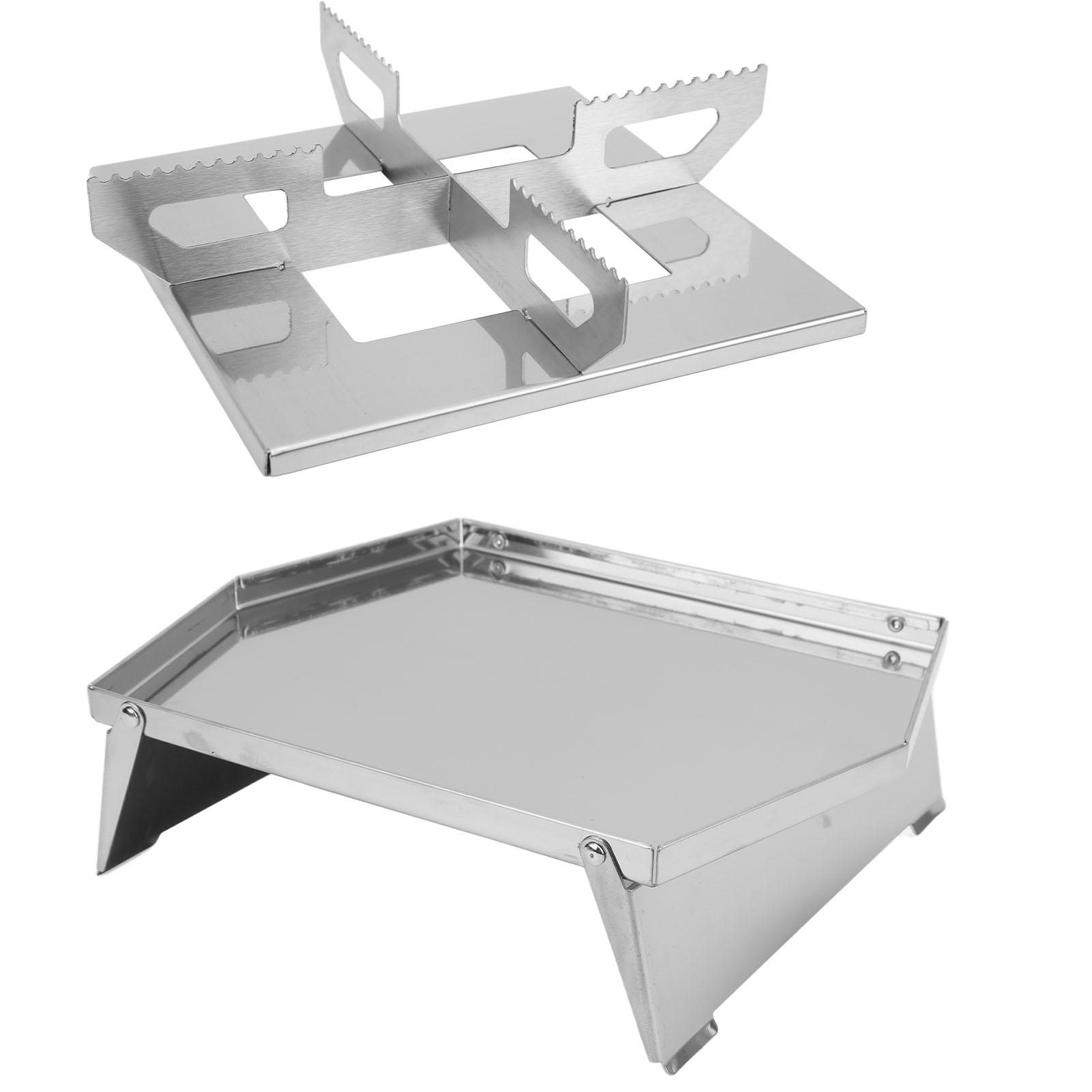 

Подставка для плиты Основание Уличная Нержавеющая сталь Подставка для дровяной печи Основание Набор Кемпинг Портативный Набор инструментов для барбекю