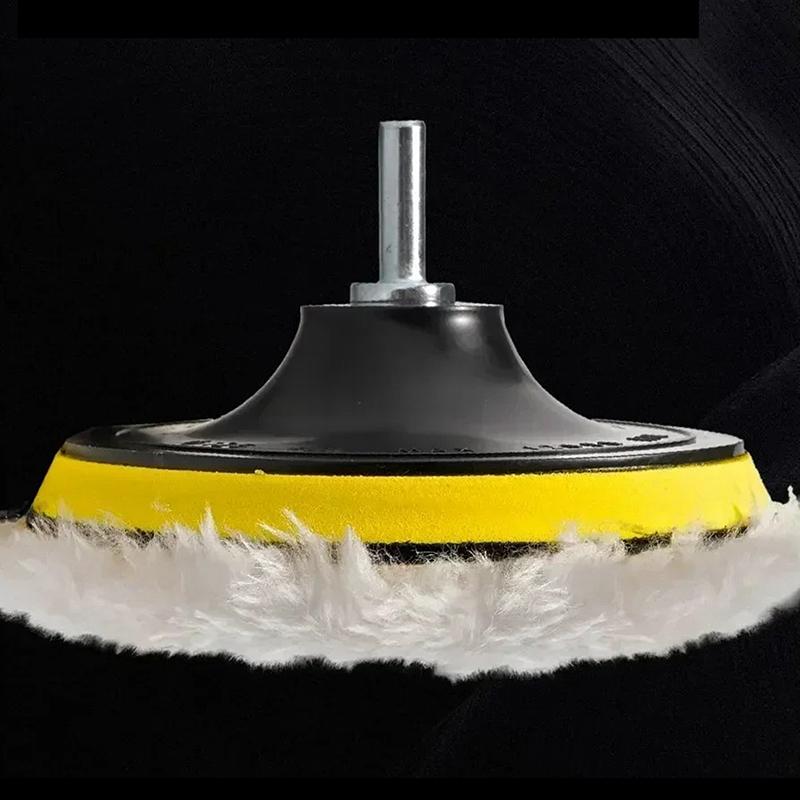 5Pcs 3/4/5 Inch Polishing Kit Car Polishing Pad Car Waxing Sponge Disk Wool Wheel Auto Paint Care Polisher Pads Car Gadget