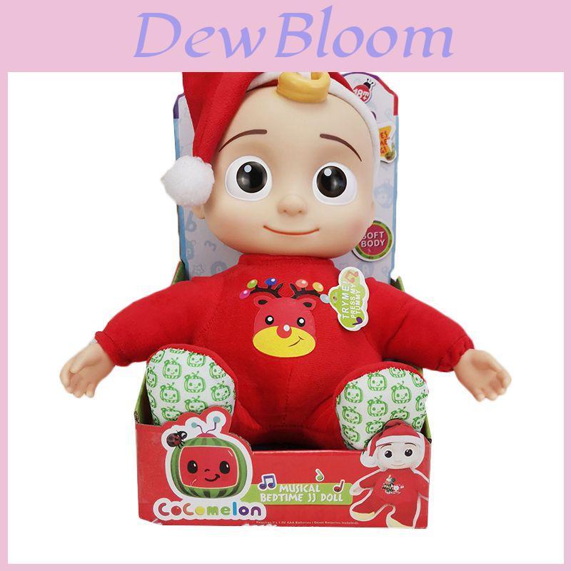Delightful Christmas Cocomelon Pvc Doll Sing Music Box With Nine Kinds Of Music Jojo