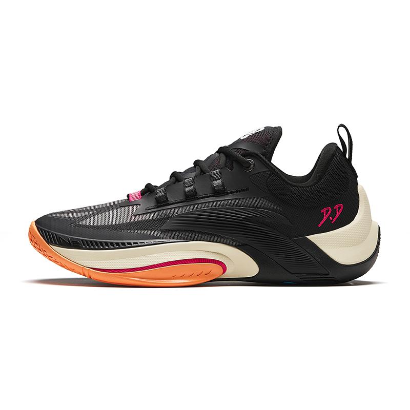 Anta Men s Instant ZAP 1 Basketball Shoes Black 912411110Q-4 44