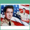Uniform And American As Flag A Backdrop Diamond Painting Full Round Diamond Embroidery