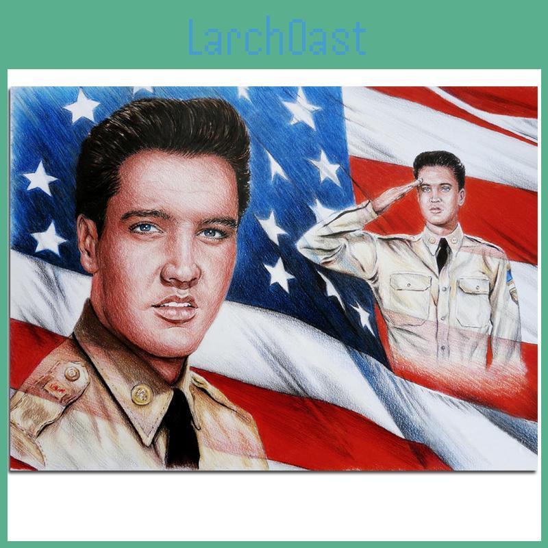 Uniform And American As Flag A Backdrop Diamond Painting Full Round Diamond Embroidery