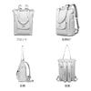 IFEND Women's Business Backpack, Large Capacity Laptop Bag, 3-Way Backpack, Stylish Business Backpack, Fits 14-15.6 Inch Computers, Shockproof, with