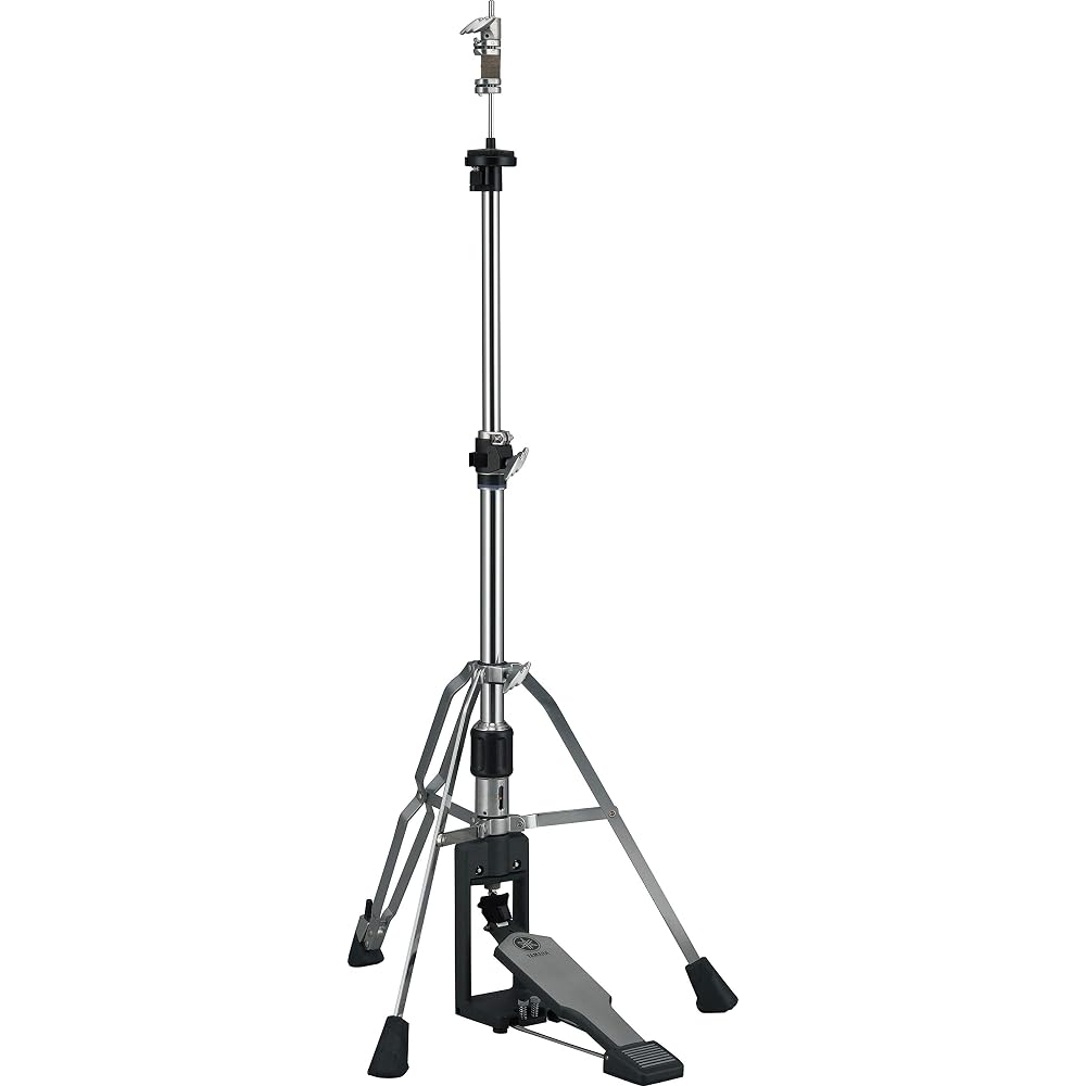 Yamaha HS1200 Hi-Hat Stand Adjustable Height Durable Metal Construction Musical Instrument Accessory