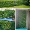 Expandable Artificial Flower Privacy Fence UV Resistant Fake Floral Ivy Screen Wall Panels Indoor Outdoor Garden Faux Greenery Backdrop Decoration