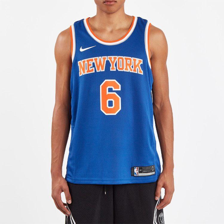 Nike NBA Basketball Icon Edition Swingman Jersey Basketball Jersey Men's Blue 864495-495