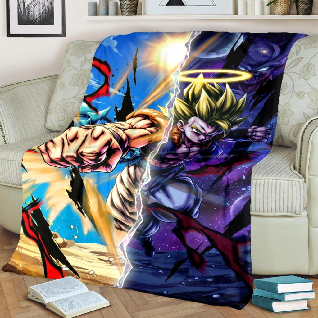 Dragon Ball! Cozy Blanket Warm Flannel for Bedrooms, Sofas, Beds, Chairs, Picnics, Travel