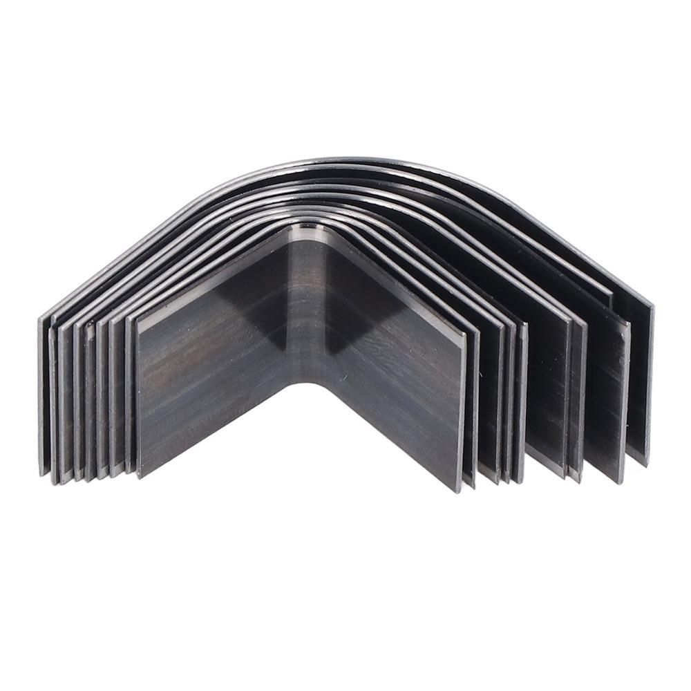 10 PCS Carbon Steel Leather Corner Punch Set Triangular Cutting Dies Kit  DIY Leathercrafts