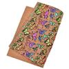 A4/A5 Multicolor Natural Color Retro Faux Leather Sheet Cork Ribbon Fabric For Handbags Handmade Floral Sewing Textured Decor