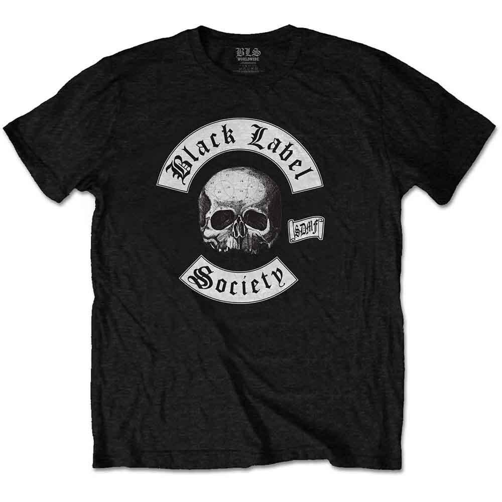 Black Label Society Skull Logo T-Shirt Black New S