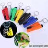 3-in-1 Safety Keychain: Window Breaker, Emergency Hammer, Whistle & Cutter