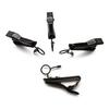 5PCS Mini Clamp Iron Earphone Microphones Clips For T-shirt Collar Clip