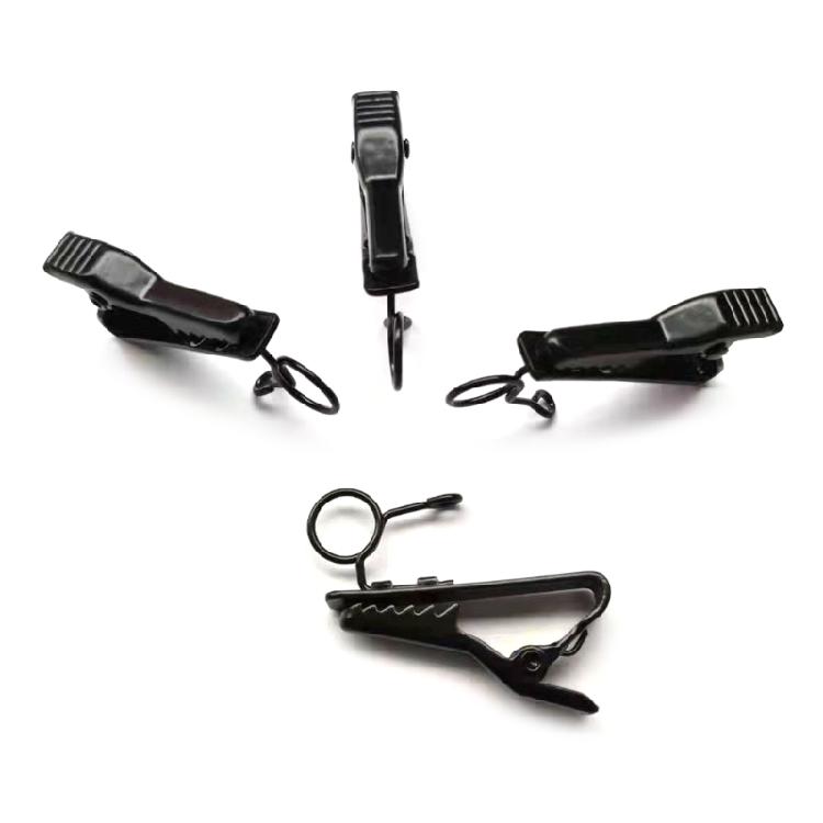 5PCS Mini Clamp Iron Earphone Microphones Clips For T-shirt Collar Clip