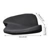 Car Wedge Seat Cushion for Car Seat Driver/Passenger,Memory Foam Seat Cushion for Driving Improve Visions/Posture