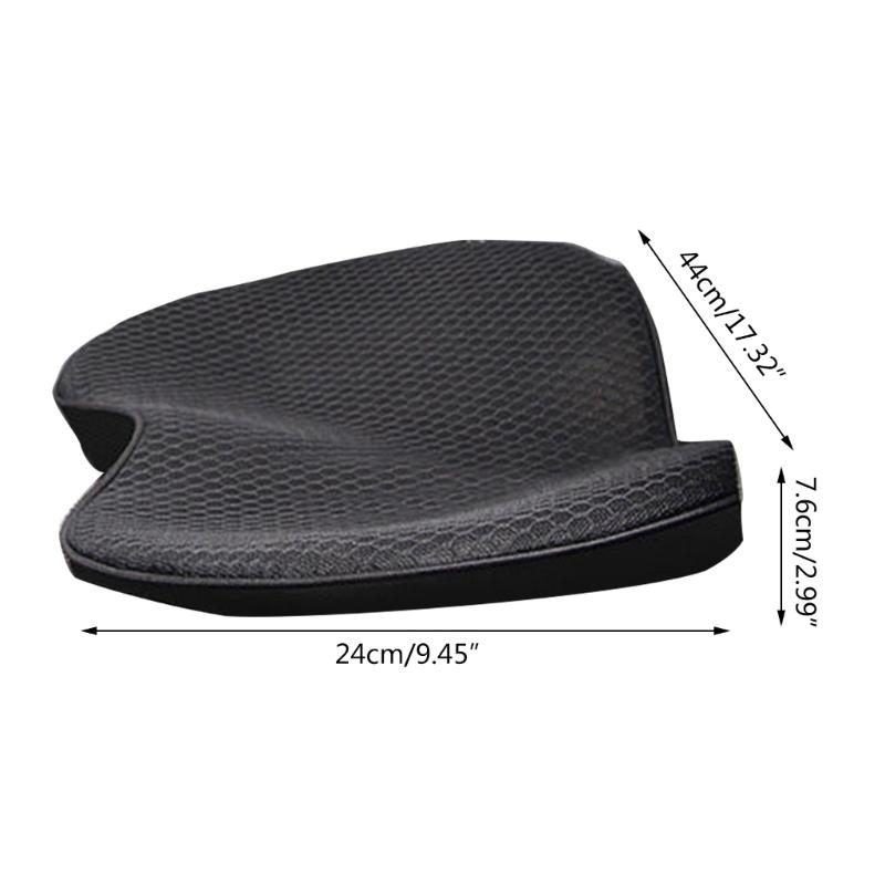 Car Wedge Seat Cushion for Car Seat Driver/Passenger,Memory Foam Seat Cushion for Driving Improve Visions/Posture