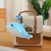 Dolphin & Whale Plush Toy Shark Plushie Keychain Bag Pendant for Girls