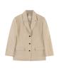 Siyazu Siot4194 Timeless Formal Blazer_Beige