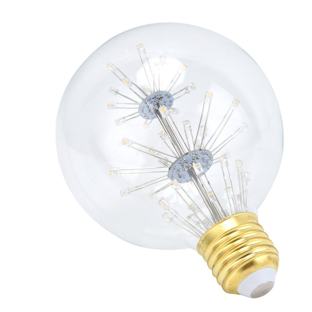 Antique LED Light Bulb 3W G95 E27 Globe Round Bulb for Festive Decoration 85?265V Warm Light