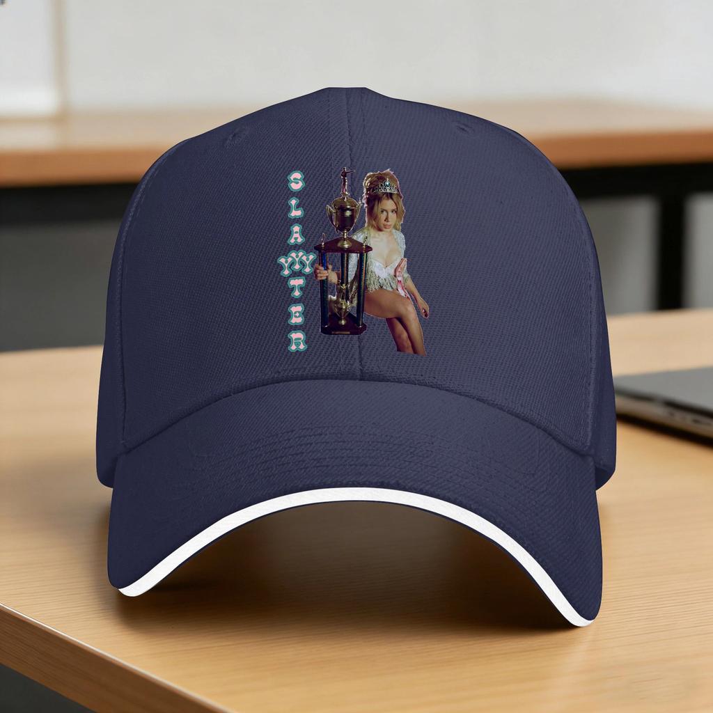 Worst Girl In America Slayyyter Baseball Cap  Tennis Skate Sun Visor Trucker Hat Couple Women Trendy Custom Logo Baseball Caps